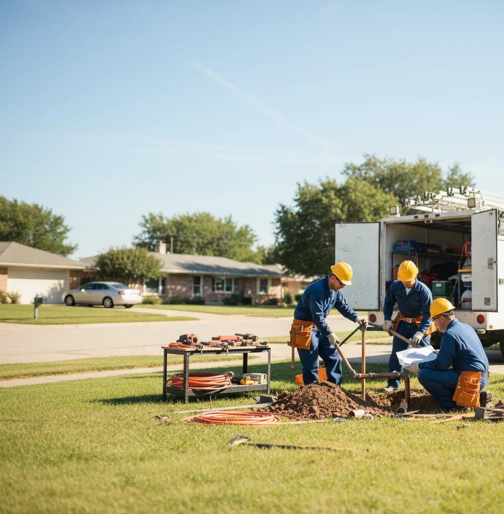 Sewer Line Repair in Mount Vernon, TX